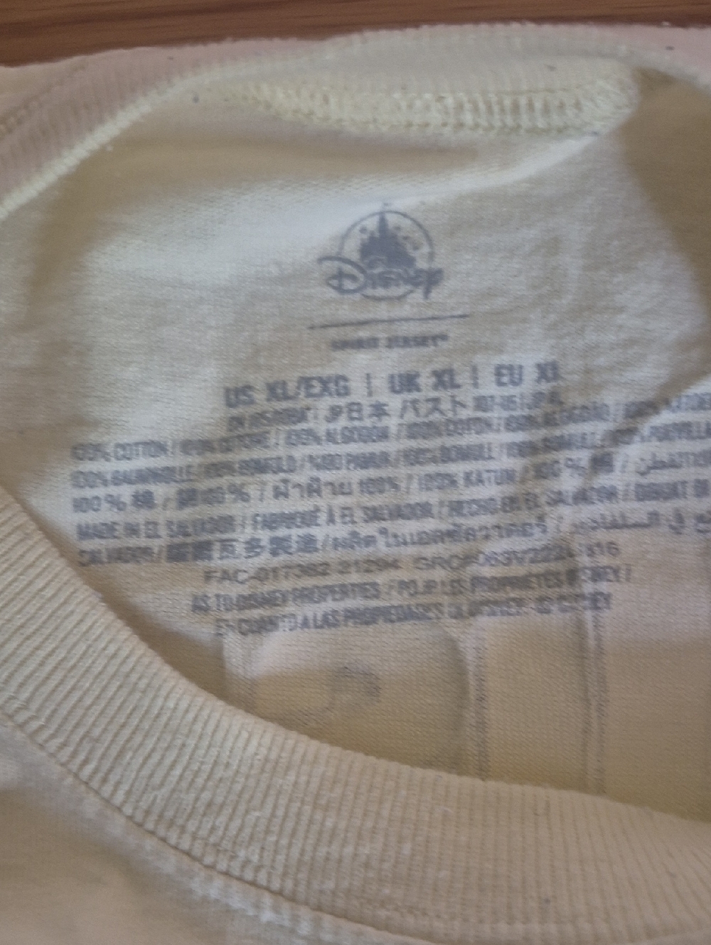 Walt Disney World Spirit Jersey Mickey Pretzels Size XL - Picture 3 of 5
